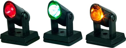 Luville - Spot light multicolour 3 pieces - Kersthuisjes & Kerstdorpen