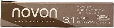Novon Professional Wimper en Wenkbrauw Verf Natural Brown 3