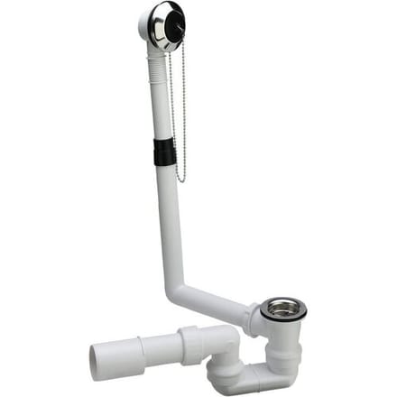 Viega Citapex drain and overflow fitting with horizontal drain model 6176.24 105563