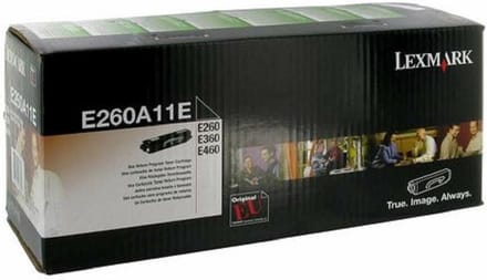 Lexmark E260A31E -Tonercartridge Zwart