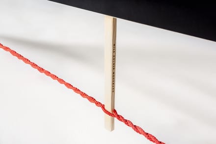 Moormann - Lange Max - wit (FU) - rood touw - M