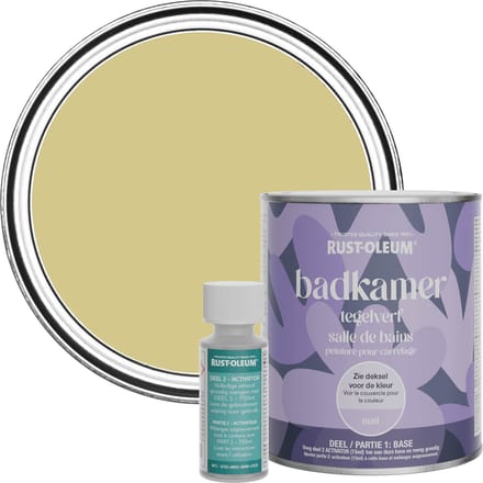 Rust-Oleum Groen Badkamer Tegelverf Matt - Wasabi 750ml