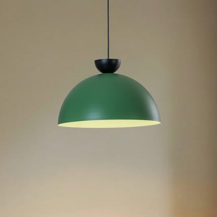 EMIBIG LIGHTING Hanglamp Lunaro, groen, Ø 40 cm, metaal