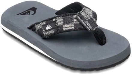 Quiksilver Monkey Abyss Slippers Grijs EU 37 Kinderen