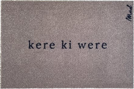 Mad About Mats - ALMA - deurmat - kere ki were - schoonloop/scraper - wasbaar - 50x75cm