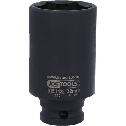 KS Tools 5151132 515.1132 Kracht-dopsleutelinzet 32 mm 32 mm 1/2 (12,5 mm)