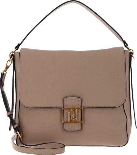 LIU JO Handtas Schoudertas Entusiasta Top Handle Light Taupe Beige