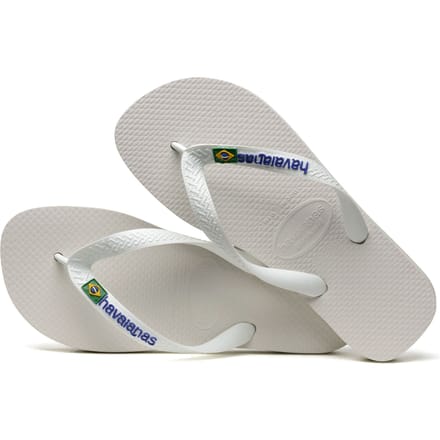Havaianas Brasil logo Slippers - Wit