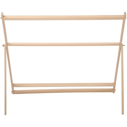 DIY Houten Handweefmachine Verstelbare Beugel Wandtapijt Wol Breigerei beige