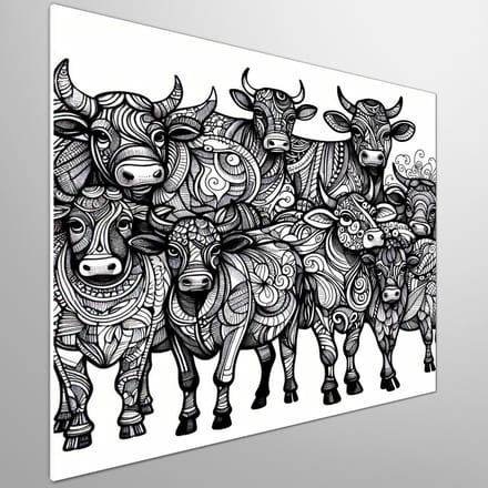 Kunstprint | Wanddecoratie | Forex | 75 × 75 cm
