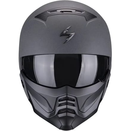 Motorhelm jet Scorpion Exo-Combat II Graphite ECE 22-06