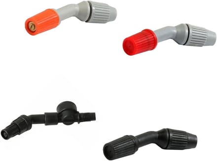 Verstelbare Sproeier Nozzles - Kegel Onderdelen - Landbouw Sproeien - Quick Swap Functionaliteit - 4 Stuks - Metaal