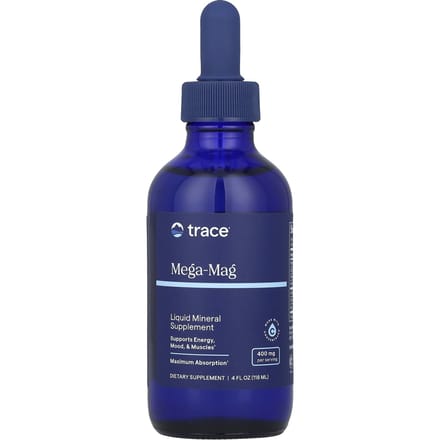 Trace, Mega-Mag, 400 mg, 118 ml(4 fl oz)