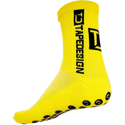 Tapedesign Allround Classic Gripsokken - Geel | Maat: 37-48