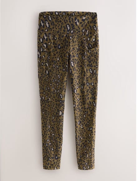 Next - Dames - Outdoor met fleece gevoerde warme legging - Groen