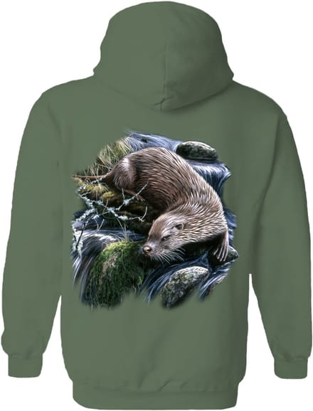 Exploring Otter The Coloured House Hoodie 3XL