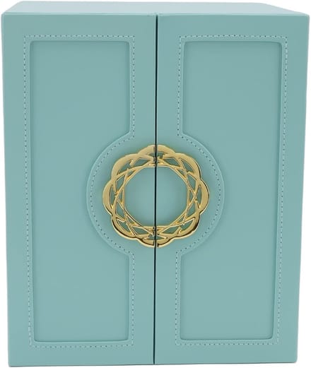 Juwelen Opberger - Sieraden Doos - Veilige Opslag - Dubbele Deuren - 2 Kilogram - Groen