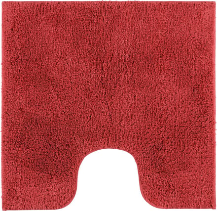 Casilin Havana WC-mat - 59 x 59 cm - Met uitsparing - Rood