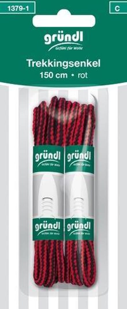 1379-1 Veters rond 150cm rood