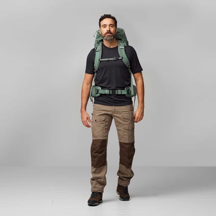 Fjällräven trekkingrugzak rugzak Abisko Trek 48 Backpack Black zwart