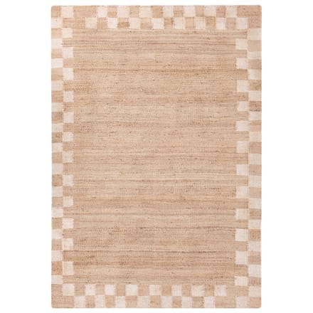BEED - Vloerkleed - Lichtbeige - 160 x 230 cm - Jute