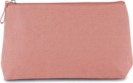 Kimood Toilettas van katoen KI0727 - Dusty Pink - One size