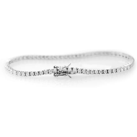 River River Armband Zirkoniumoxiden Serti Claw Sieraden 925