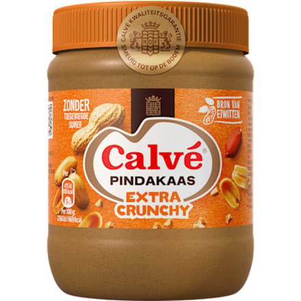 Calvé Calve Extra Crunchy Pindakaas - 350 g