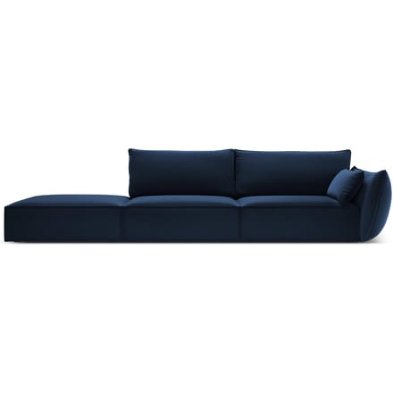 4-zitsbank Vanda links velvet | Mazzini Sofas