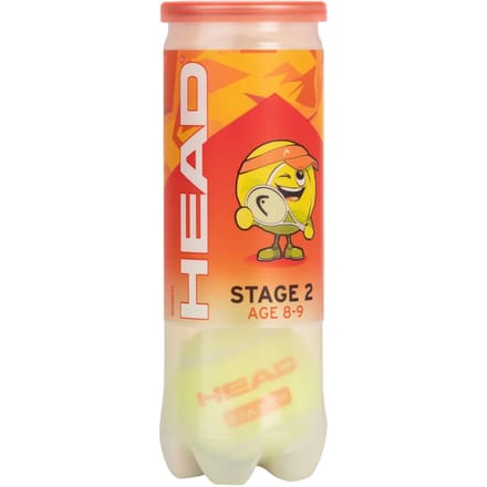 HEAD Stage 2 Orange Verpakking 3 Stuks