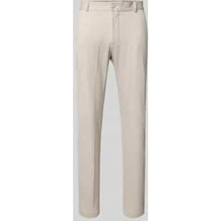 slim fit pantalon van viscosemix model 'TIUS2'