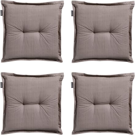 Madison - Zitkussen Basic taupe - Ca. 50x50 cm - Set van 4