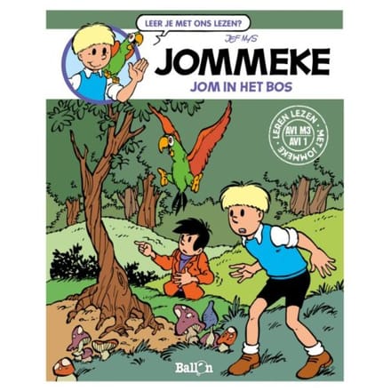Jommeke AVI - Jom in het bos (AVI M3) Voorleesboeken