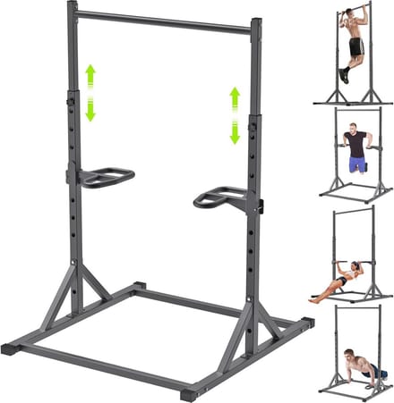 Verstelbaar Optrekstation - Multifunctionele Optrekstang voor Thuisgym, 500 lb Capaciteit