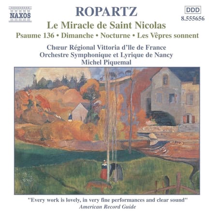 Various Artists - Ropartz: Le Miracle De Saint Nicolas (CD)
