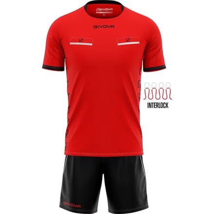 T-shirt en korte broek set Givova Flag