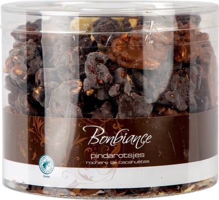 Bonbiance - Pindarotsjes Chocolade - Melk Puur & Wit - Silo 1 Kilo - Belgische - België