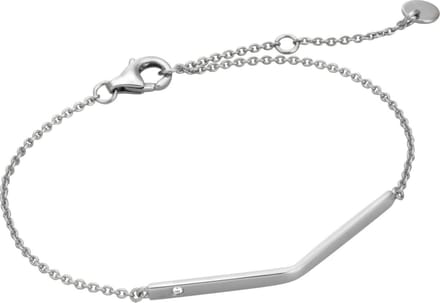 Esprit ESBR00331117 Core armband - Zilver - Zilverkleurig
