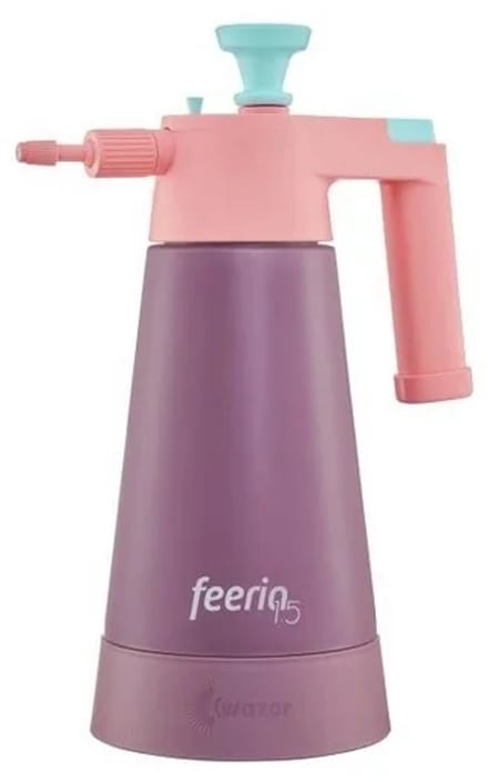 Kwazar Feeria Serie - Druksproeier - 1.5L - Lavendel Kleur - Ergonomisch Ontwerp