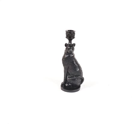 Housevitamin Luipaard kandelaar-10x25x9 cm