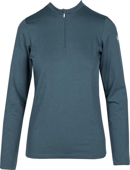 Mondoni Active Trainingsshirt Longsleeve - Maat: L - Petrol - Polyester