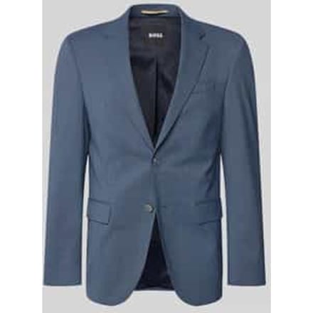 Regular fit colbert van scheerwolmix model 'JASPER'