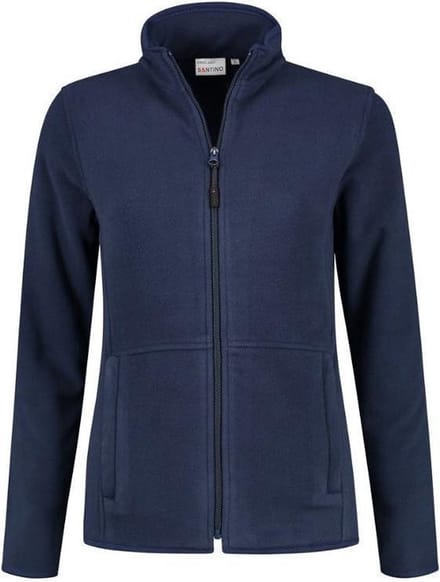 Santino Fleecejack Bormio Ladies - Maat L - Navy