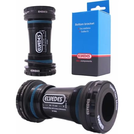 Elvedes Bottom Bracket Shimano Kunststof/staal 68-73 Mm Zwart 24 Mm