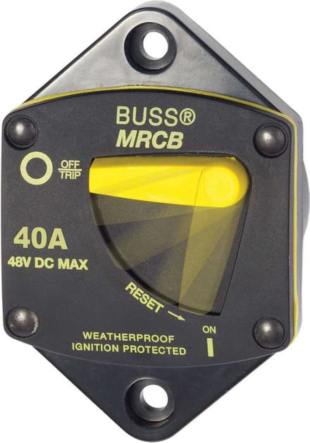BSS Zekeringautomaat 187 Panel Mount 40A