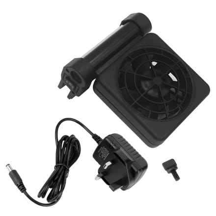 Aquarium Koelventilator voor Vis Tank Aquarium Decoratie Accessoire Warmteafvoer Ventilatoren Single Sided black