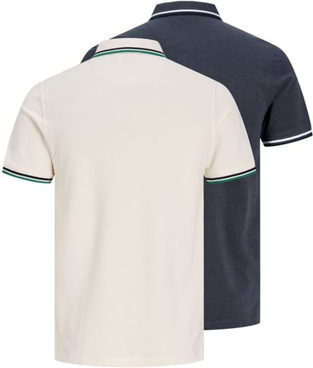 Jack & Jones Polo shirt 2-pack Effen Polo shirt
