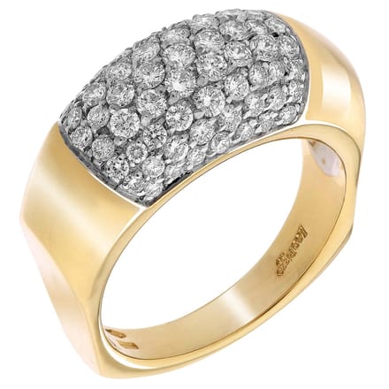 Orphelia RD-3767/55 - Ring - geelgoudkleurige 18 Karaat - Diamant 1.02 ct