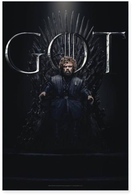Game Of Thrones Tyrion Lannister GOT Poster 60x90 cm