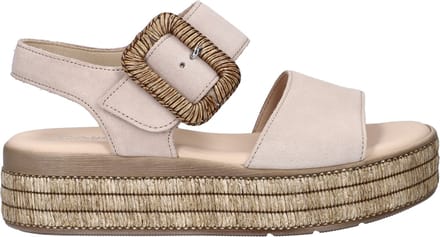 Gabor 562 Sandalen - Dames - Beige - Maat 42